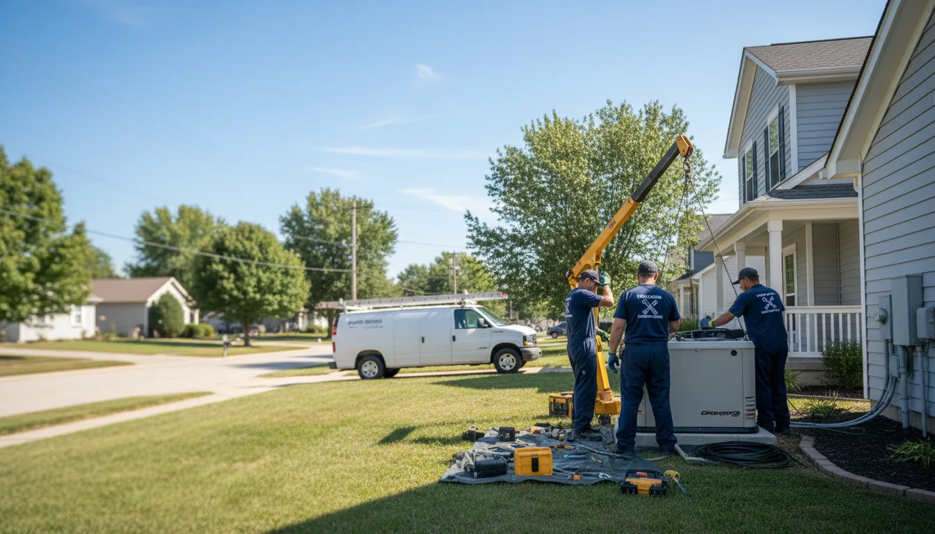 Generator Installation in Vida, MT near me